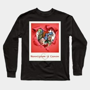 Hannigram is Canon Anatomical Heart Valentine Long Sleeve T-Shirt